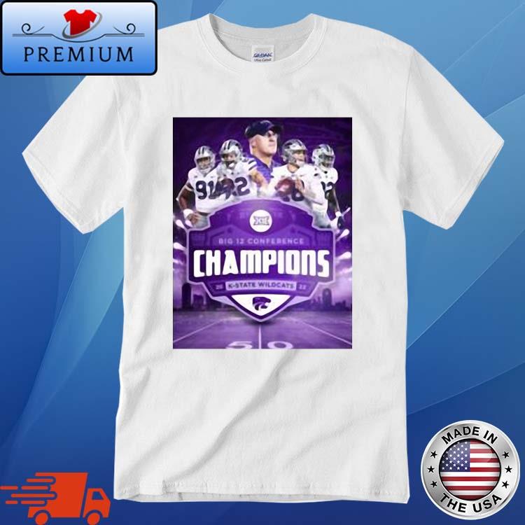 Kansas State Wildcats Big 12 Conference Champions 2022 Poster Shirt
