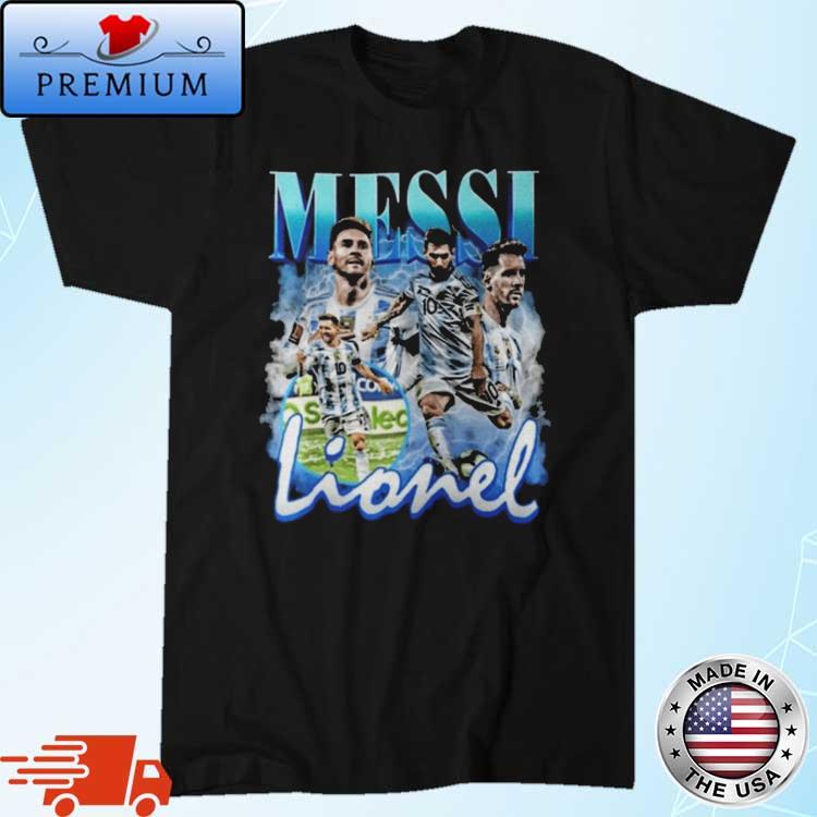 Lionel Messi Legends And Goats Qatar World Cup 2022 Champion Shirt