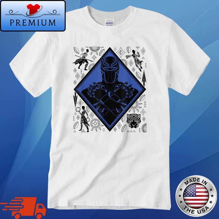 Marvel Black Panther Diamond Etching T-Shirt