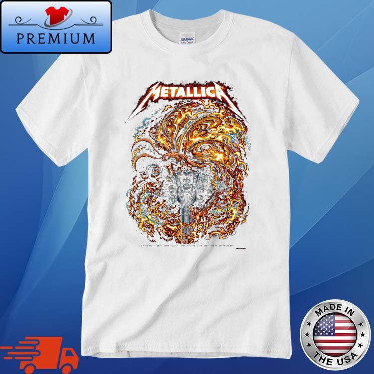 Metallica Show All Within My Hands Miles Tsang Sold Out 12 16 22 Shirt