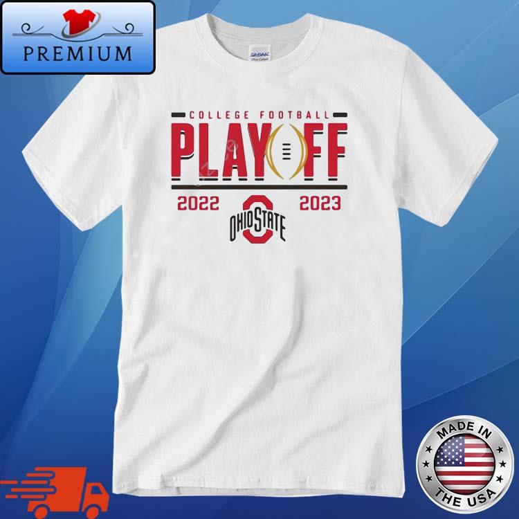 Ohio State Buckeyes Fanatics Branded 2022 College Football Playoff First Down Entry Shirt