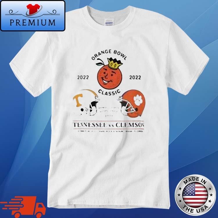 Orange Bowl Matchup 2022 Tennessee Vs Clemson Shirt
