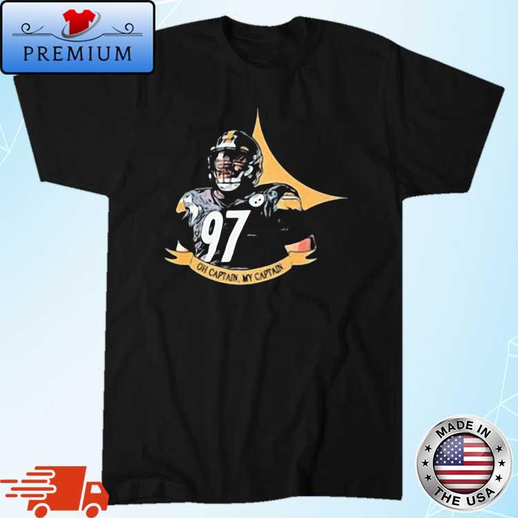 Pittsburgh Steelers Cameron Heyward Oh Captain My Captain Shirt