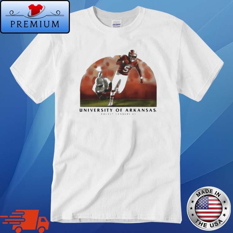 Rocket Sanders 5 University Of Arkansas 2022 shirt