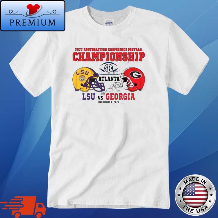 Southeastern Conference Football Championship Lsu Vs Georgia 2022 Shirt
