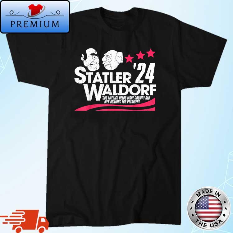 Statler And Waldorf For President 2024 Retro Vintage Shirt