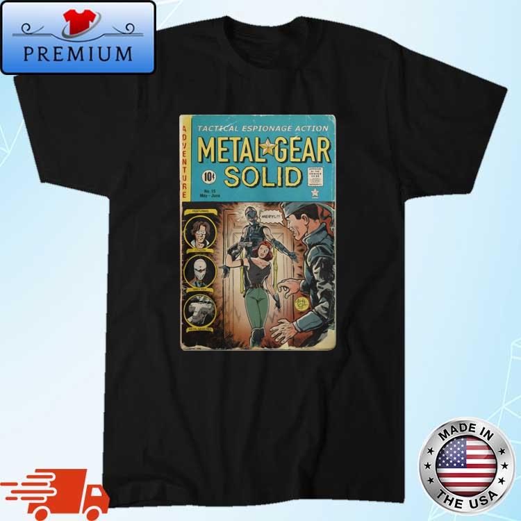 Tactical Espionage Action Metal Gear Solid Shirt