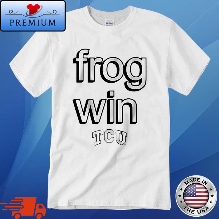 TCU Horned Frogs Football Frog Win Shirt