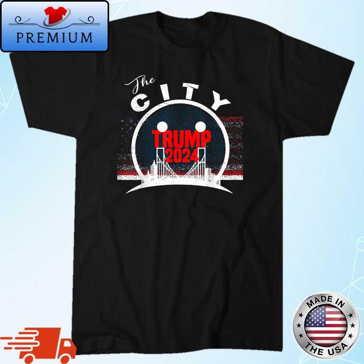 The Republic City Trump 2024 America Flag 2024 Shirt