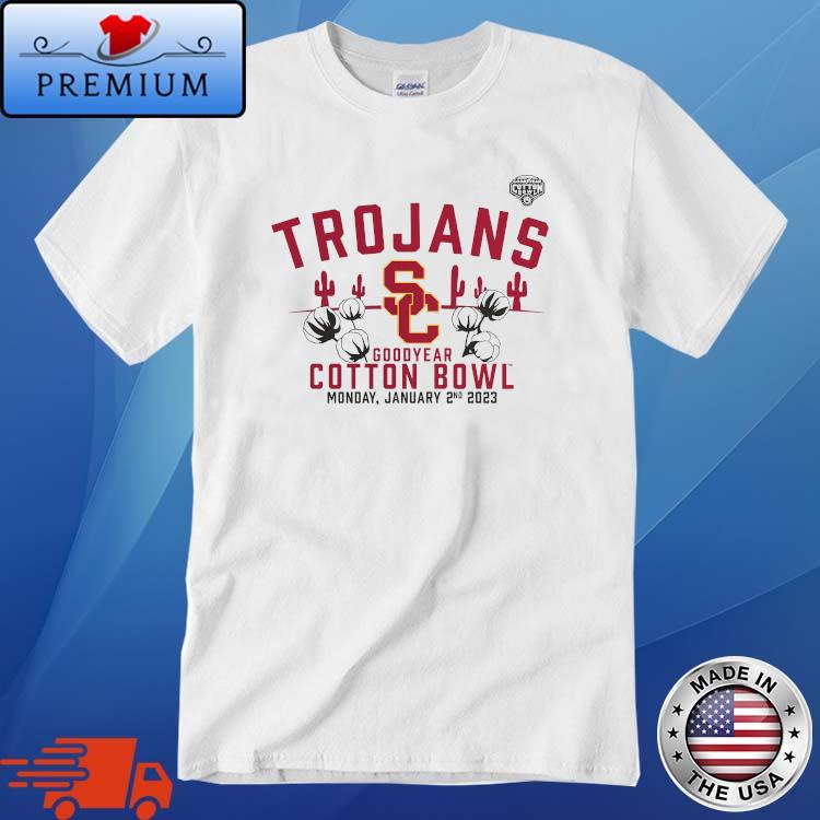 USC Trojans 2023 Goodyear Cotton Bowl Gameday Stadium Shirt