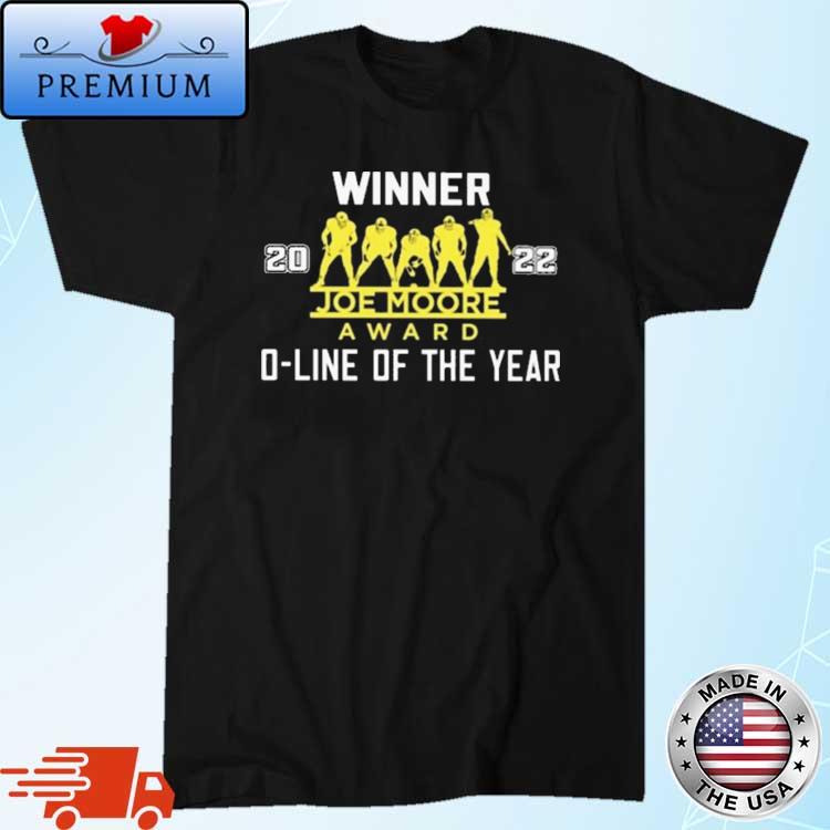 Winner Joe Moore Award 2022 O-line Of The Year Shirt