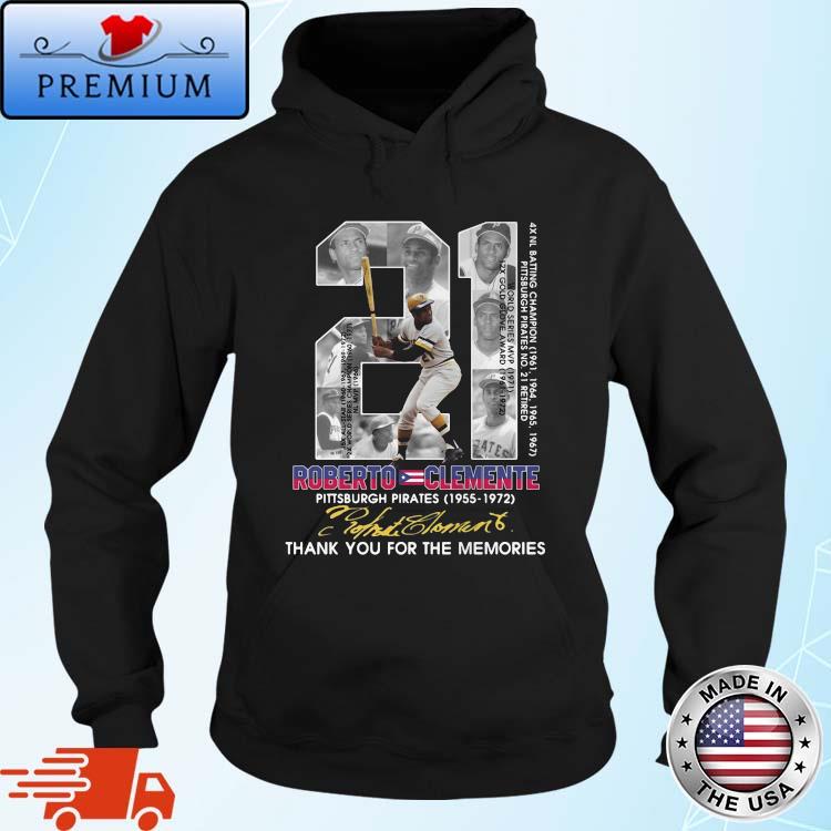 Pittsburgh Pirates Roberto Clemente #21 shirt, hoodie, sweater and v-neck t- shirt