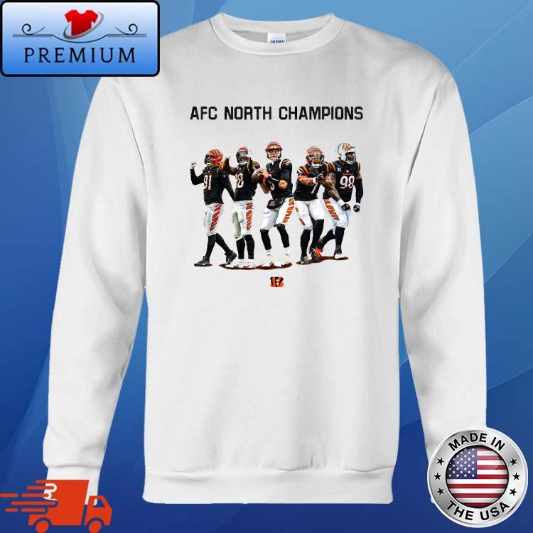 Cincinnati Bengals Football Team Afc North Champions T-shirt,Sweater,  Hoodie, And Long Sleeved, Ladies, Tank Top