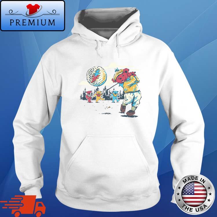 Grateful Dead Bears Golfing Bears shirt, hoodie, sweater and long sleeve