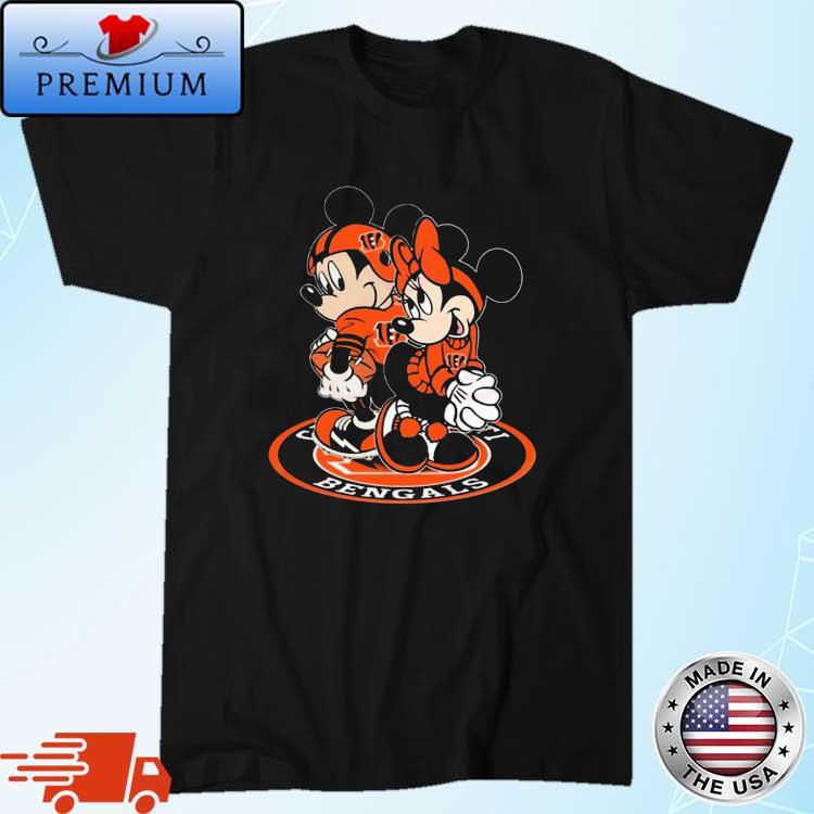 Nfl Cincinnati Bengals Mickey And Minnie Shirt