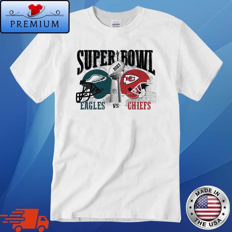 Official Philadelphia Eagles Vs Kansas City Chiefs 2023 Lvii Super Bowl T- shirt,Sweater, Hoodie, And Long Sleeved, Ladies, Tank Top