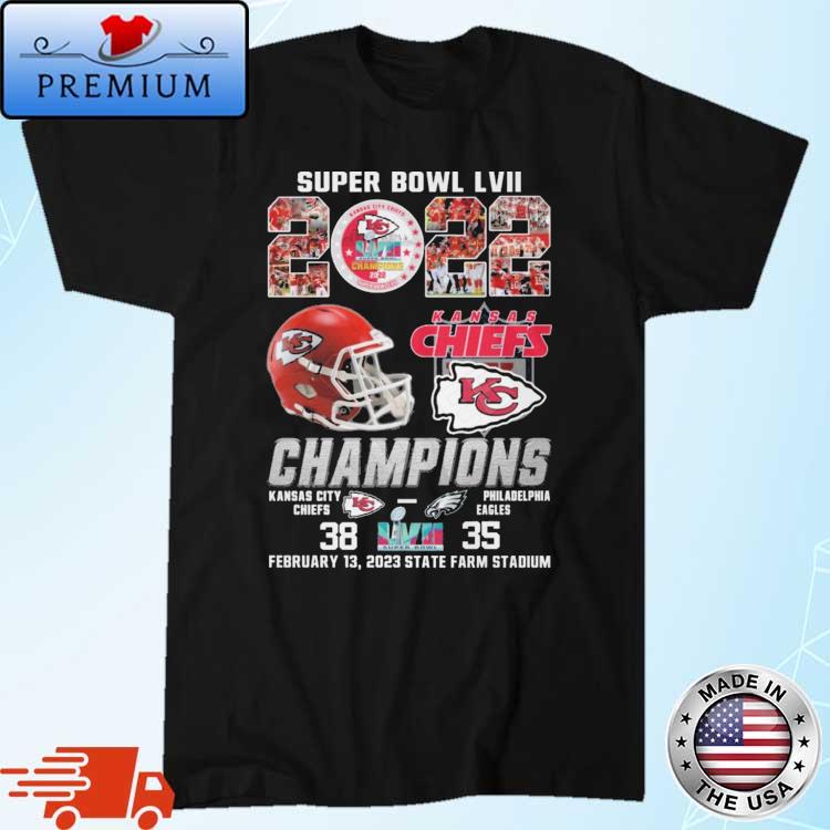 Philadelphia Eagles NFL Champions Super Bowl LVII 2023 T-shirt,Sweater,  Hoodie, And Long Sleeved, Ladies, Tank Top