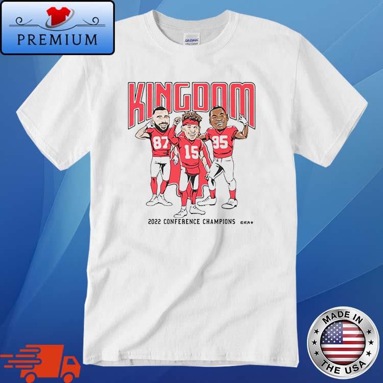 Kansas City Chiefs 2022 Conference Champions Caricatures Shirt