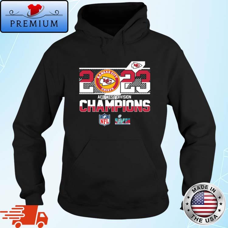 Kansas City Chiefs 2023 AFC West Division Champions Super Bowl LVII shirt,  hoodie, sweater, long sleeve and tank top