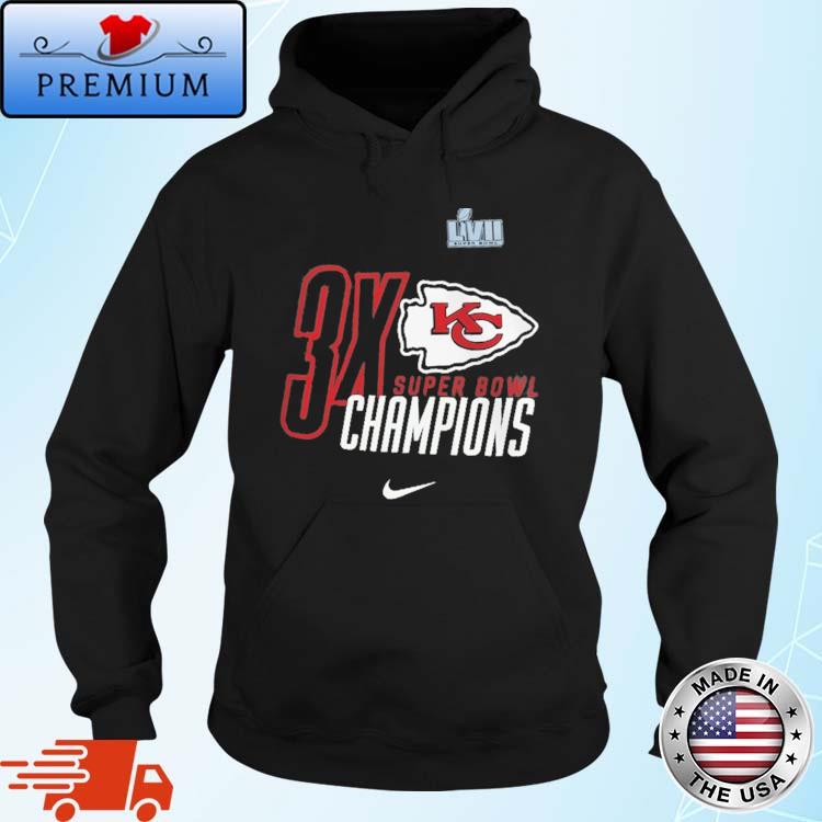 Official Kansas City Chiefs 3x super bowl champions we are all chiefs shirt,  hoodie, sweater, long sleeve and tank top