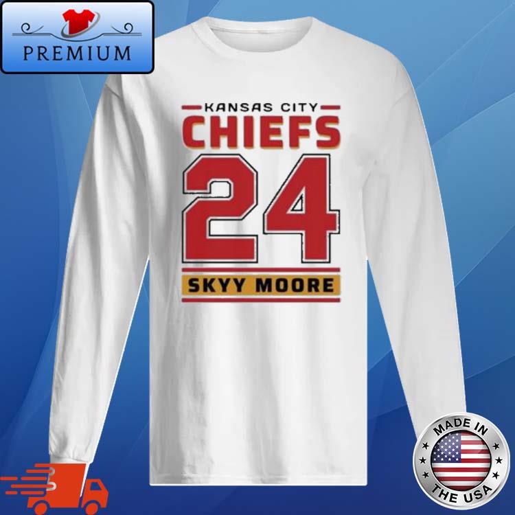 Kansas City Chiefs Skyy Moore 24 Shirt, hoodie, sweater, long