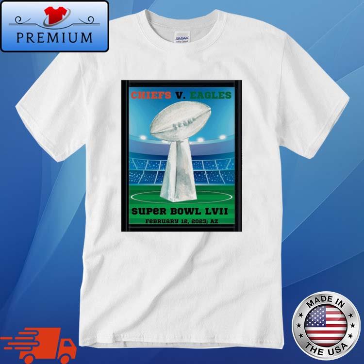 February 12 2023 Super Bowl Philadelphia Eagles vs Kansas City Chiefs shirt,  hoodie, sweater, long sleeve and tank top