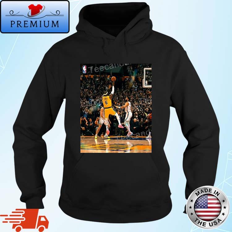NBA Lebron James History Made With 38388 Points Shirt Hoodie
