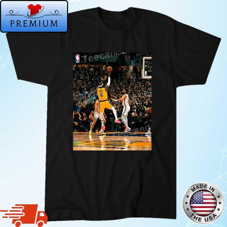 NBA Lebron James History Made With 38388 Points Shirt