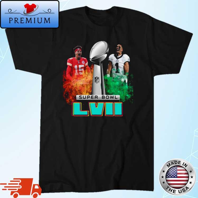 Chiefs Eagles Super Bowl Lvii 2023 Shirt - Bluecat