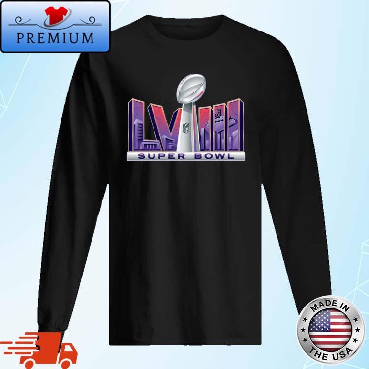 NFL Super bowl LVIII logo shirt, hoodie, longsleeve tee, sweater