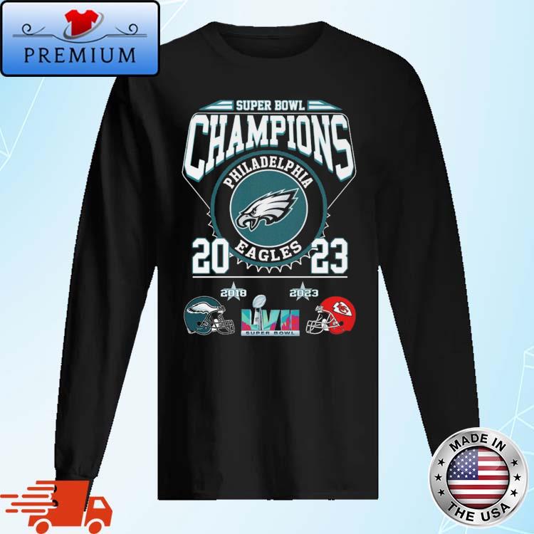 Official Super Bowl 2023 Philadelphia Eagles Vs Kansas City Chiefs  T-shirt,Sweater, Hoodie, And Long Sleeved, Ladies, Tank Top