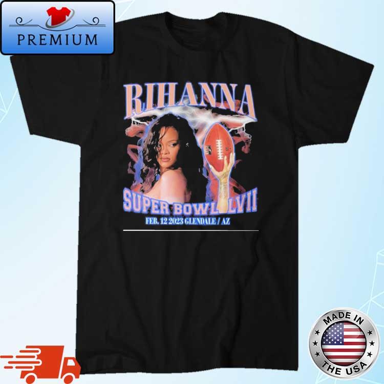 Super Bowl 2023 Rihanna Football Shirt, hoodie, sweater, long sleeve and  tank top