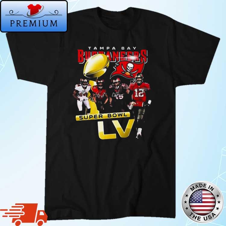 Tampa Bay Buccaneers super bowl LV champions 2021 signatures shirt, hoodie,  sweater, long sleeve and tank top