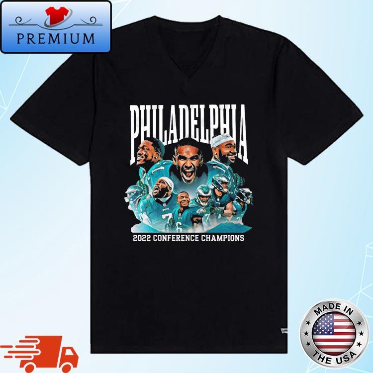 The Philadelphia Eagles 2022 Conference Champions shirt in 2023