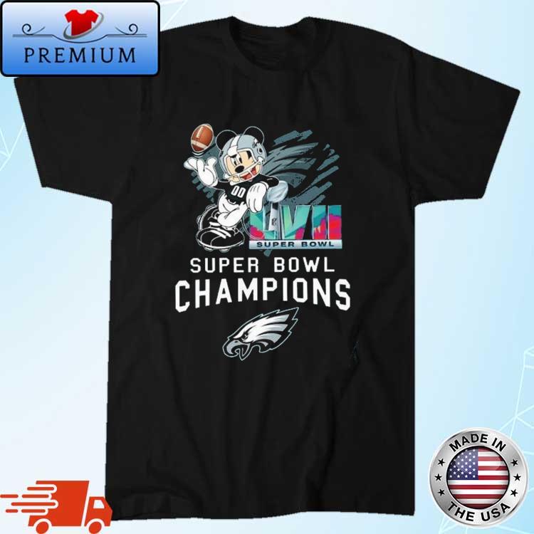 Mickey Mouse Logo Philadelphia Eagles Football Shirt - ABeautifulShirt