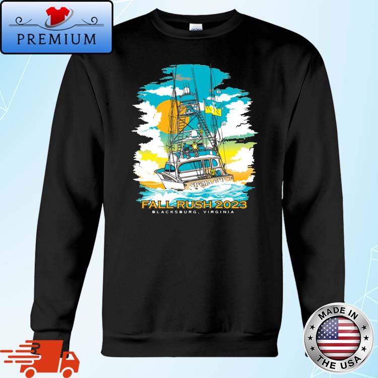Fraternity Recruitment Shirt Fishing Boat Shirt,Sweater, Hoodie, And Long  Sleeved, Ladies, Tank Top