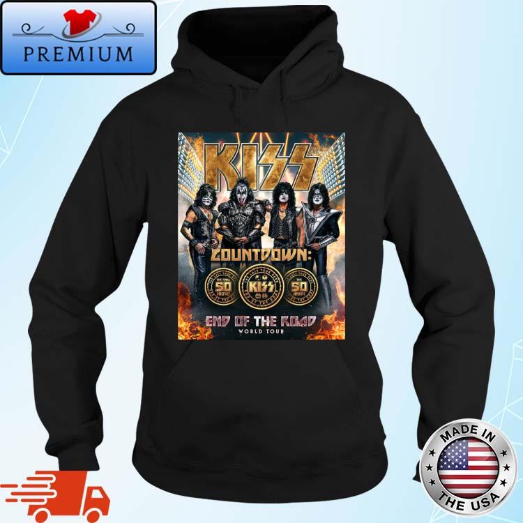 Kiss End Of The Road Tour T-shirt,Sweater, Hoodie, And Long Sleeved,  Ladies, Tank Top