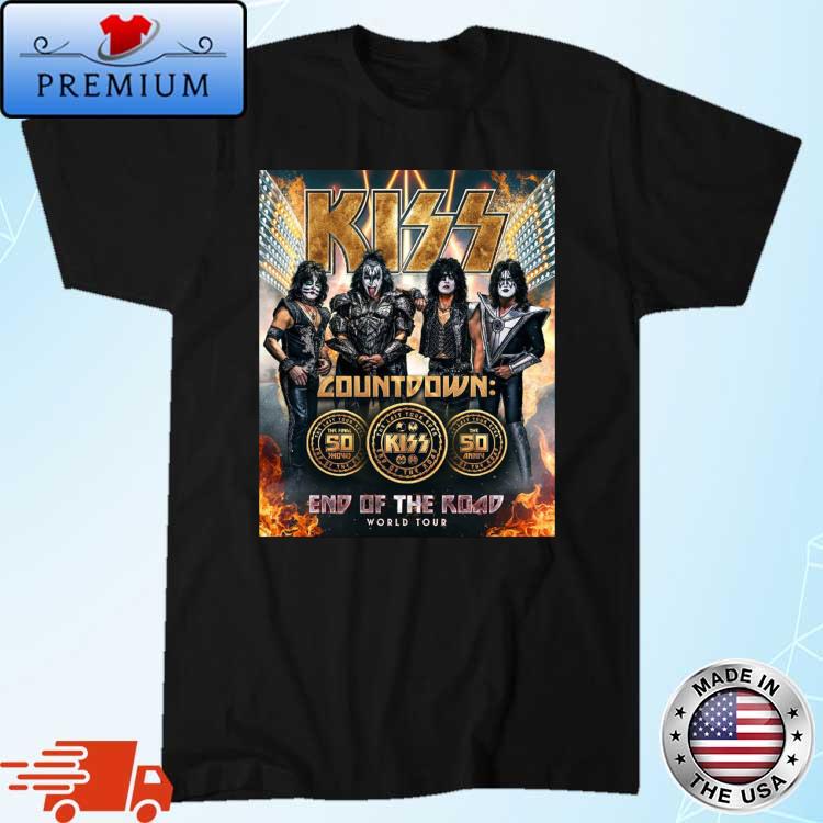 Official kiss End Of The Road Tour Shir, hoodie, sweater, long sleeve and  tank top