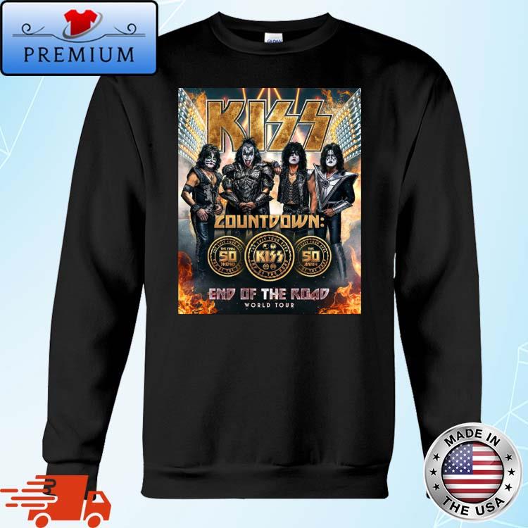 Official kiss End Of The Road Tour Shir, hoodie, sweater, long sleeve and  tank top