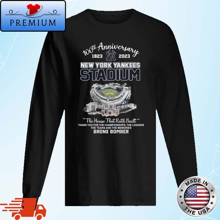 100th Anniversary 1923-2023 New York Yankees Stadium Shirt, hoodie,  sweater, long sleeve and tank top
