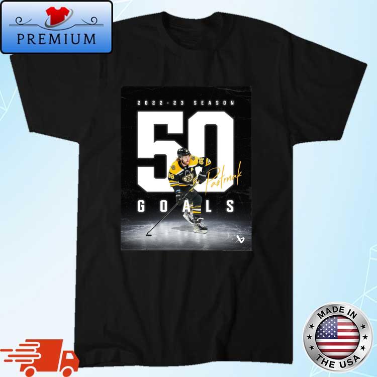 David Pastrnak 50 Goals Boston Bruins signature shirt, hoodie