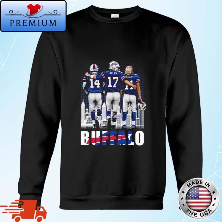 Buffalo Bills Josh Allen Diggs And Beasley Signatures 2023 T-shirt,Sweater,  Hoodie, And Long Sleeved, Ladies, Tank Top