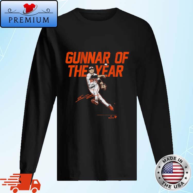 Gunnar Henderson Gunnar of the year signature shirt, hoodie, sweater, long  sleeve and tank top