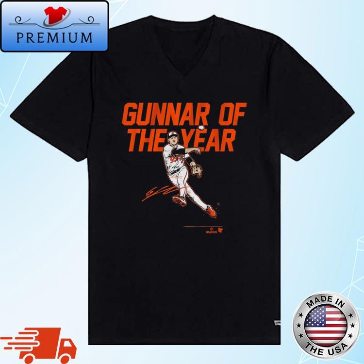 Gunnar Henderson Gunnar of the year signature shirt, hoodie, sweater, long  sleeve and tank top