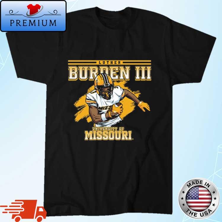 LASublimation Missouri - NCAA Football : Luther Burden III - Gold Jersey FullColor / Youth Small