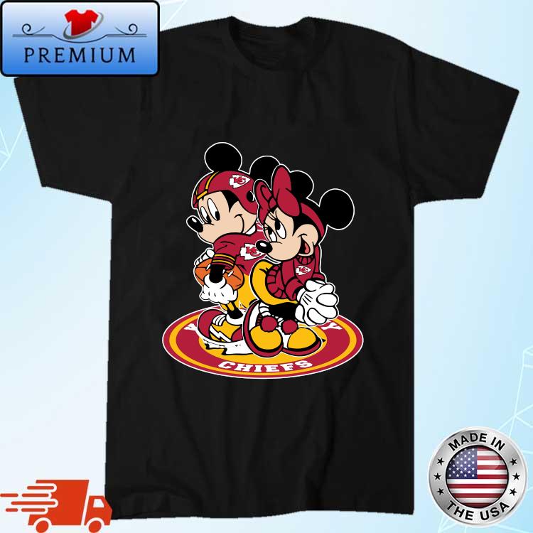 Nfl Kansas City Chiefs Mickey And Minnie Shirt