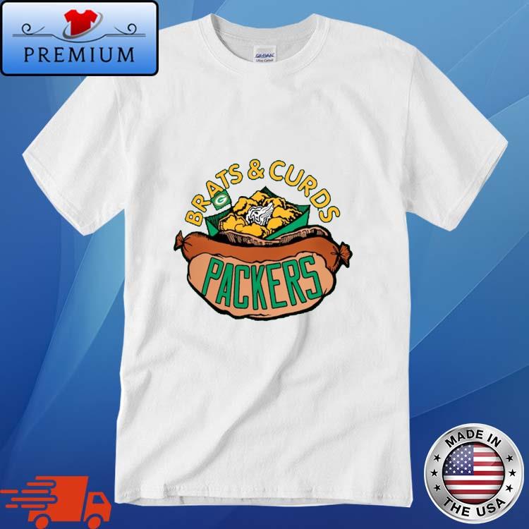 Brats Curds Packers Shirt Nfl X Flavortown Green Bay Packers