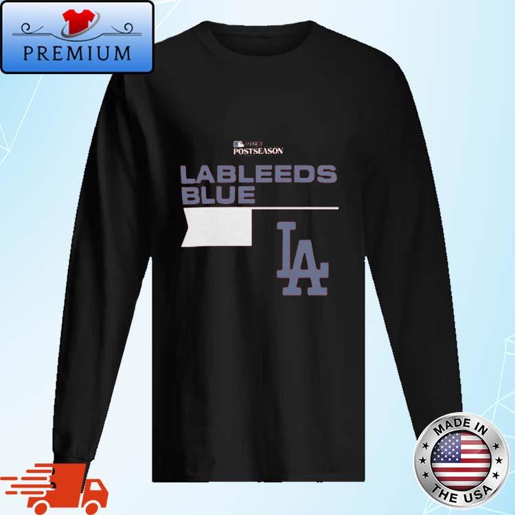 Officially Licensed Gear Los Angeles Dodgers 2023 Postseason Legend  Performance Grey Hoodie