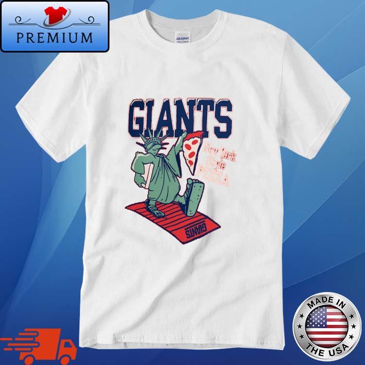 Unisex Homage Red New York Giants NFL x Guy Fieri’s Flavortown Tri-Blend T-Shirt