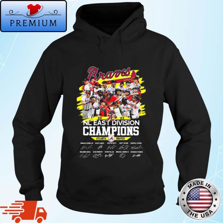 Official Atlanta Braves Best Team Players 2023 NL East Division Champions  Signatures shirt,Sweater, Hoodie, And Long Sleeved, Ladies, Tank Top